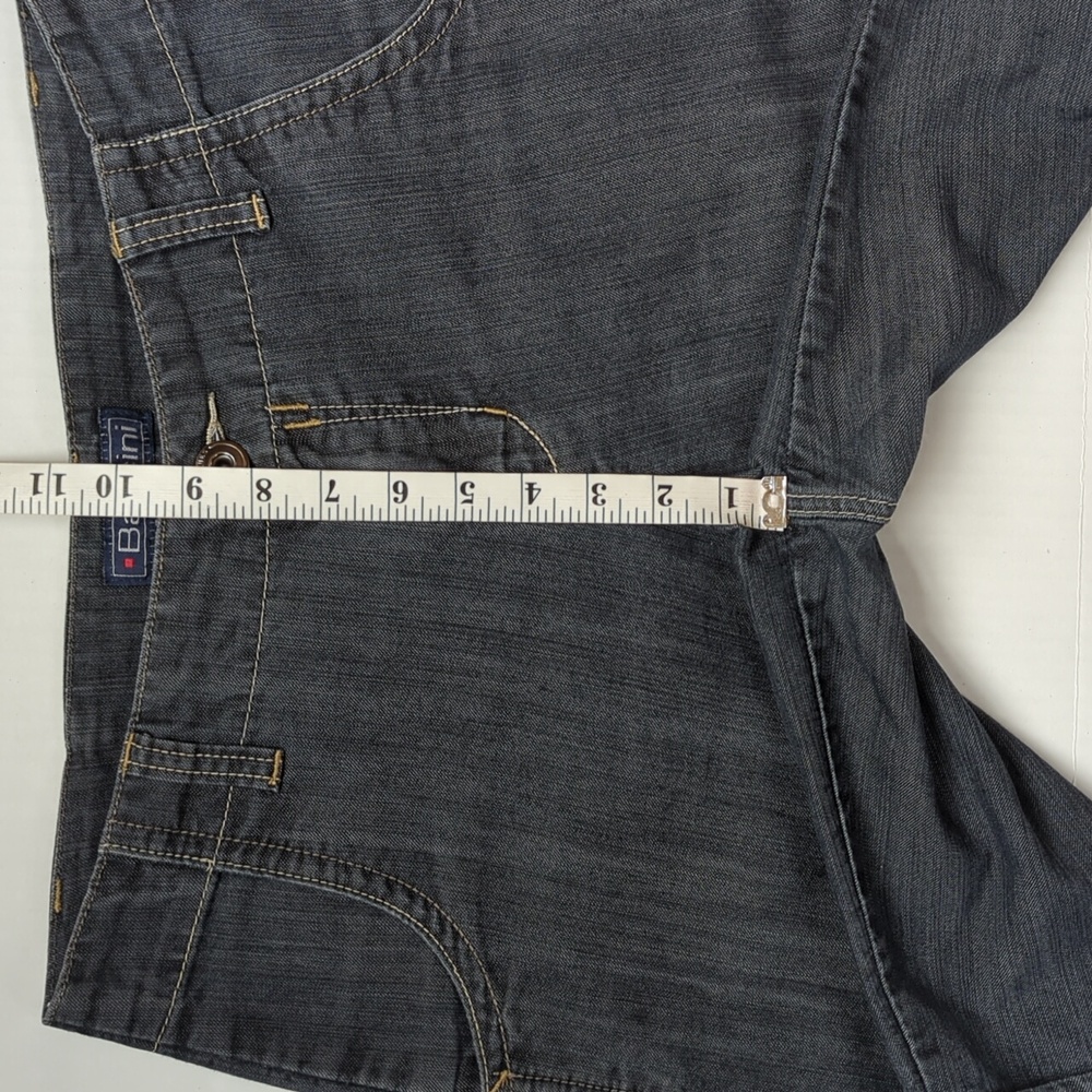 Baccini Bermuda Jean Shorts 10P Blue Pockets - Picture 13 of 14